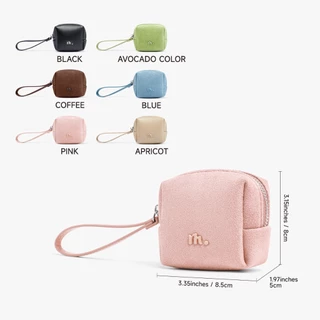 MOSSDOOM Celya Wallet กระเป๋าใบจิ๋ว ใส่หูฟังและของจุกจิกได้ มีสายคล้องข้อมือ พกพาสะดวก