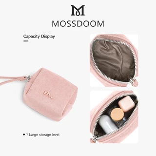 MOSSDOOM Celya Wallet กระเป๋าใบจิ๋ว ใส่หูฟังและของจุกจิกได้ มีสายคล้องข้อมือ พกพาสะดวก