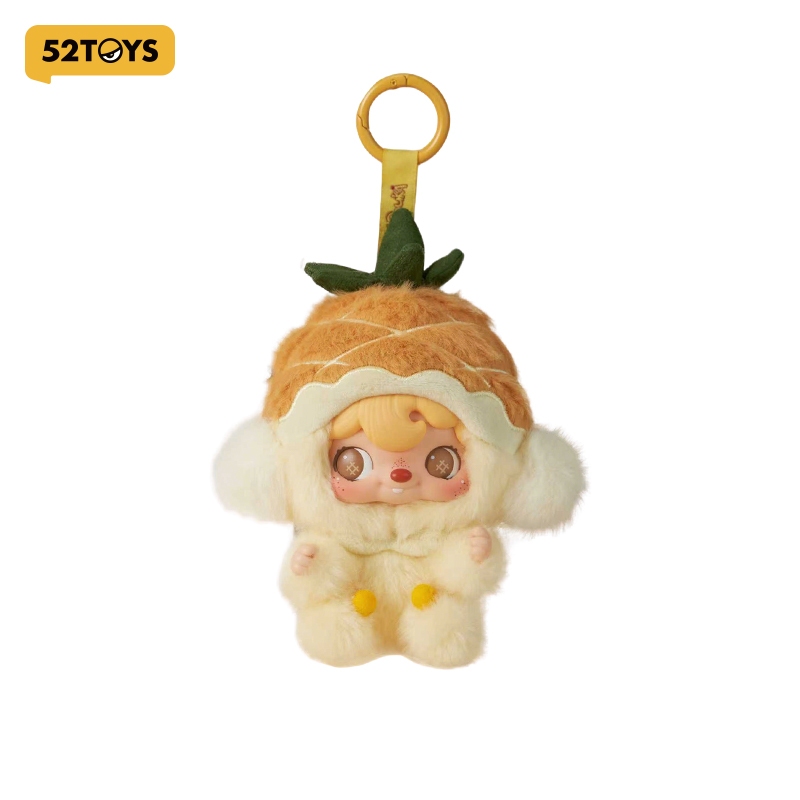 52TOYS POUKAPOUKA Mini Pineapple Vinyl Plush Figure Toy
