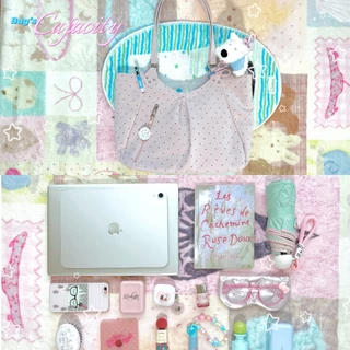 【🚚ส่งสินค้าพร้อมส่ง】WEHOME Joy Bag ins สไตล์คาซิวัล เป้เป้สไตล์สาวๆ สีโดปามีน tote bag