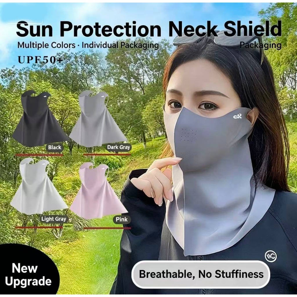 UV Sun Mask Silk Ice Ice 3D Sun Shade Cool Cool กันฝุ่นฤดูร้อน, ฤดูร้อน, UPF50+ Sun Protection