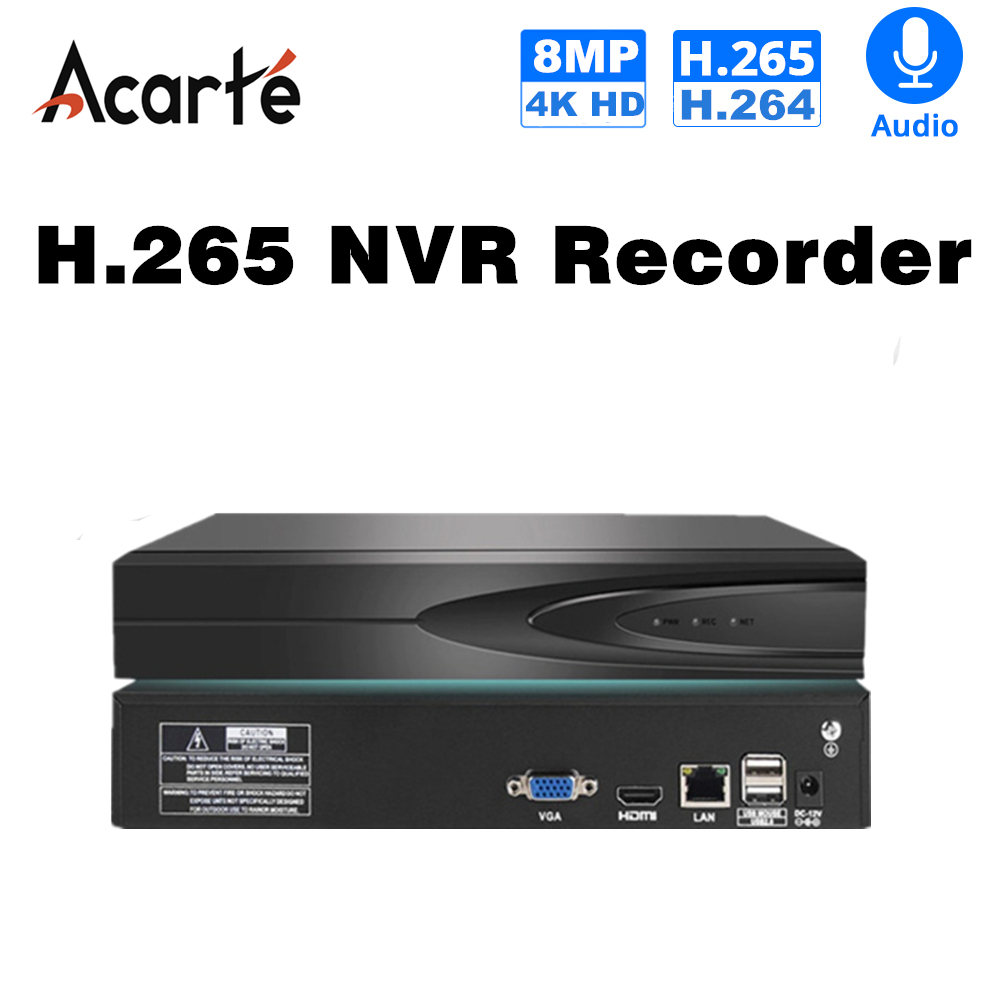 Acarte 9CH/16CH/32CH NVR Recorder เครื่องบันทึกวิดีโอเครือข่ายกล้องวงจรปิด