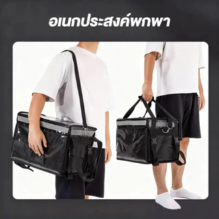 พร้อมส่งในไทย กระเป๋าส่งอาหาร กล่องส่งอาหาร กระเป๋าไรเดอร์ 12 ชม. กระเป๋าแกรปฟู้ด กล่องเก็บความร้อน-เย็น 22L 32L 48L 62L