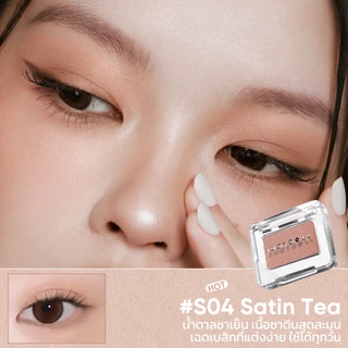 【ใหม่】JUDYDOLL 2 in 1 Blush Eyeshadow Multi-use formula บลัชและอายแชโดว์ 2-in-1 single Eyeshadow Shimmer Pearlescent, Easy to Blend, การเม็ดสีสูง