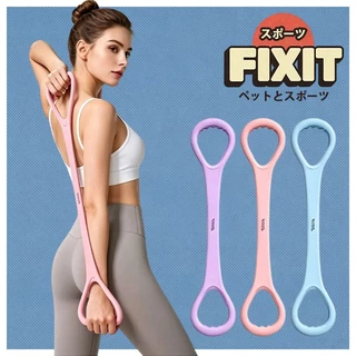 【FIX_IT ペットとスポーツ】ยางยืดโยคะ ยางยืดออกกําลังกาย คลายกล้ามเนื้อ สร้างกล้ามเนื้อ ปรับปรุงความแข็งแรงและความยืดหยุ่นระหว่างการฝึกโยคะ