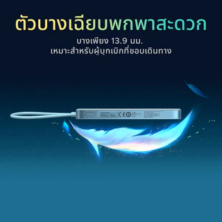 【Honkai Star Rail Edition】UGREEN MagFlow Air พาวเวอร์แบงค์ไร้สายแบบแม่เหล็ก ลาย Honkai: Star Rail 30W Max Power Bank สายเคเบิลในตัวเข้ากันได้กับ iPhone 17 16 Series