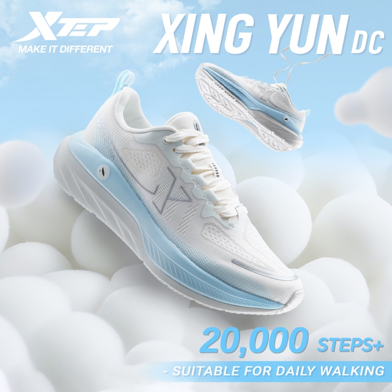 XTEP Cloud DC รองเท้าวิ่งผู้หญิง พื้นผิวตาข่าย