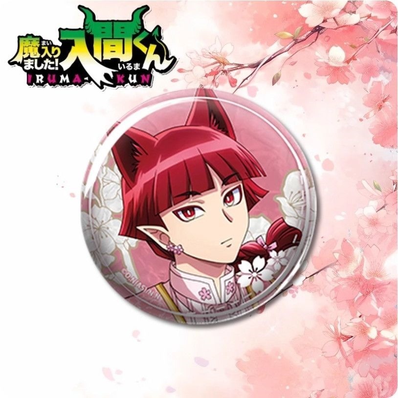 ไมริมาชิตะ! Iruma-kun Iruma Suzuki Valac Clara Badge อะนิเมะเข็มกลัดคอสเพลย์ Pins เครื่องประดับแฟชั่นของขวัญ