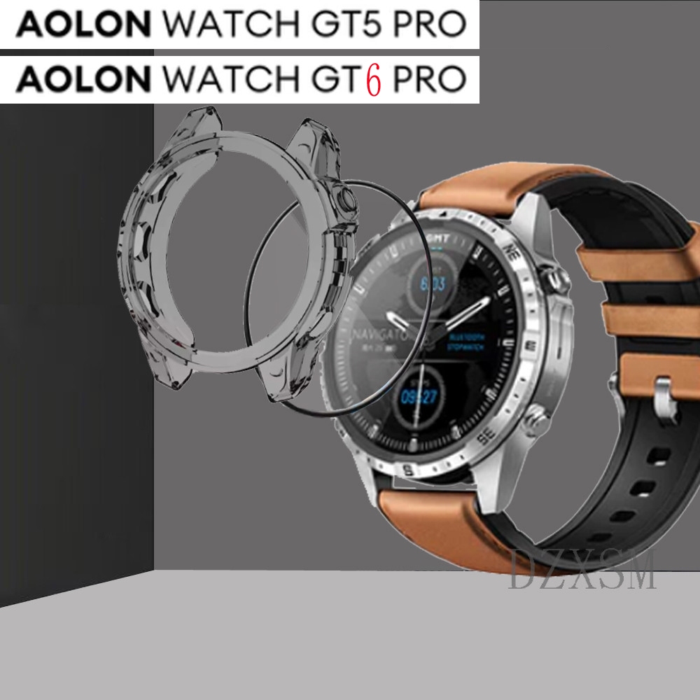 Aolon GT5 Pro กรณีหน้าจอฝาครอบป้องกันสําหรับ Aolon GT6 Pro กรอบกรณี Soft TPU หน้าจอป้องกันฟิล์มอุปกรณ์เสริม