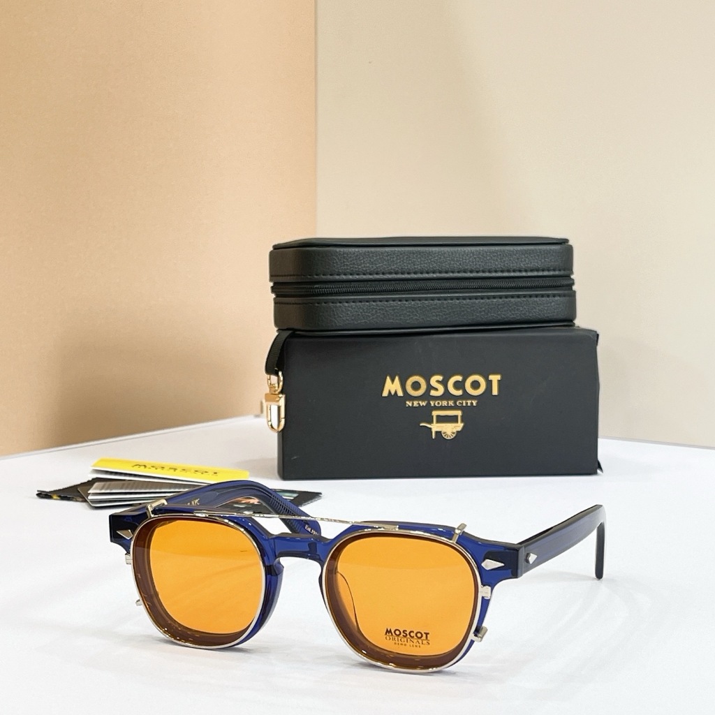 [คุณภาพสูง] แว่นกันแดด MOSCOT DOLT Plate Cat Eye Shape ชุดแว่นตาแฟชั่นแว่นตากันแดด Anti-Ultraviolet 