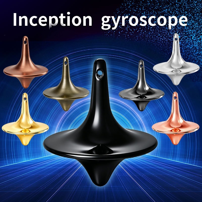 โลหะ Spinning Top Fidget Spinner Inception Totem EDC ความเครียดบรรเทาของเล่น Smooth หมุนกระเป๋า Hand