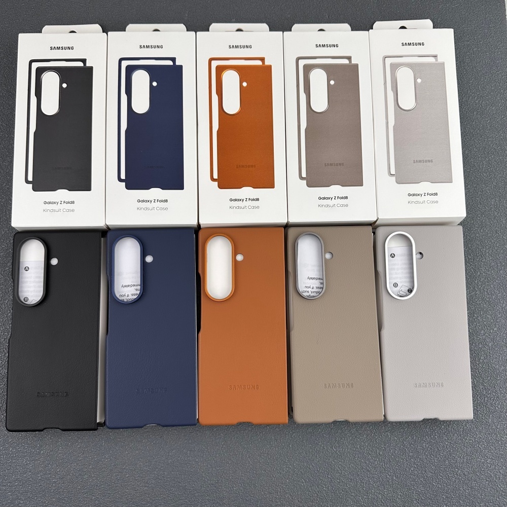 Original หนังธุรกิจสําหรับ Samsung Galaxy Z พับ 8 Ultra fold8ultra Anti Drop พร้อมกล่อง Shell Slim กันกระแทกปกหลังกันชน