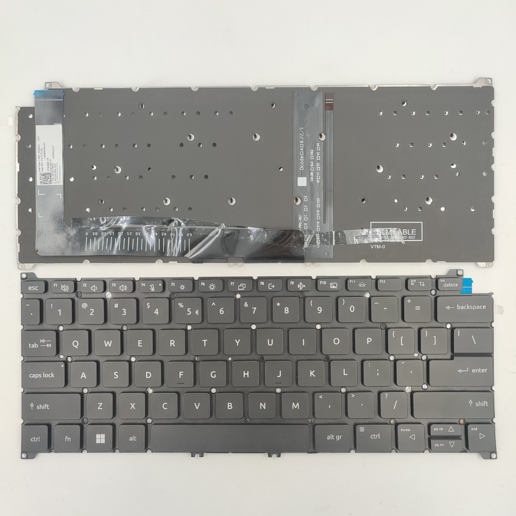 US แป้นพิมพ์แล็ปท็อปสําหรับ Acer SF314-512/SF314-59/SF314-71/SF314-44/SF314-71 N21C2 N21H1 N21H2 N21