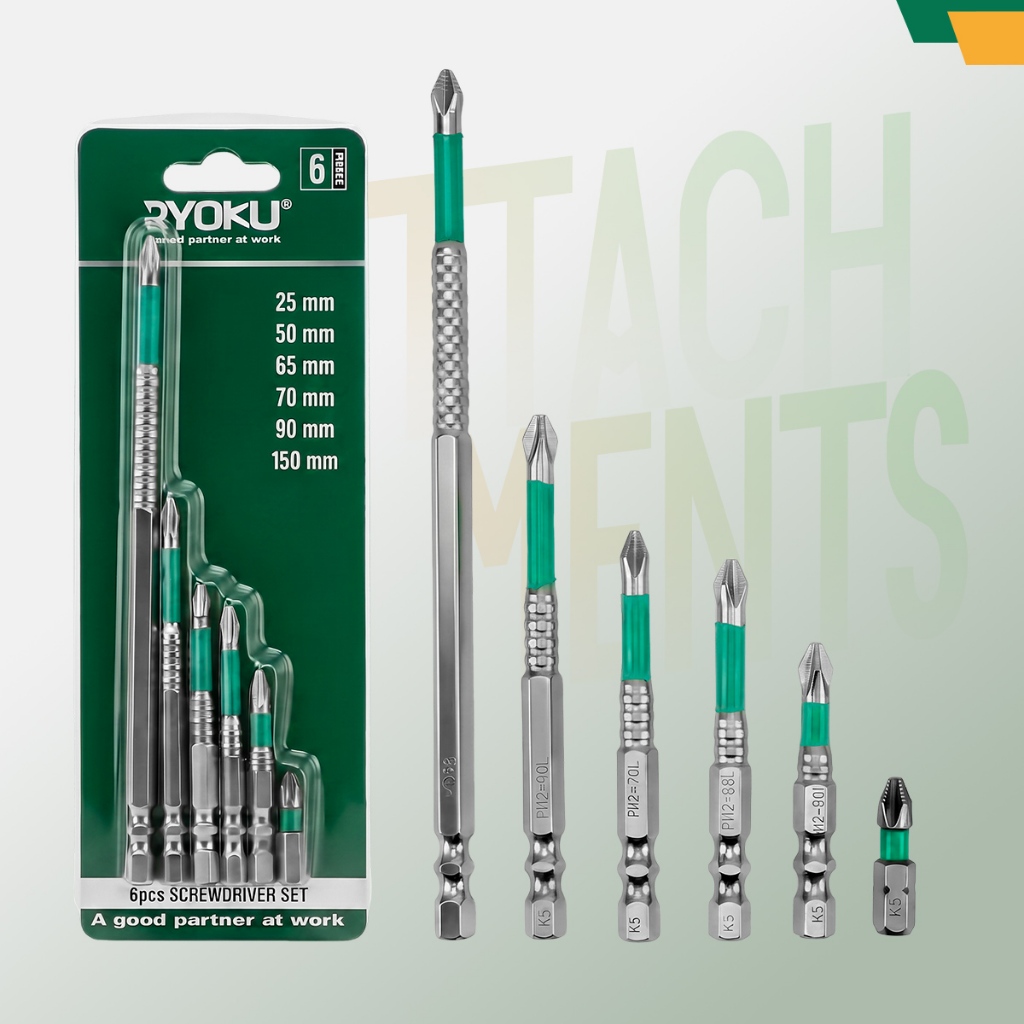 RYOKU 6pCS SCREWDRIVER SET