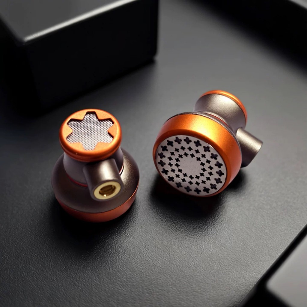 LUN SHENG Starlight 14.2 มม.HIFI Dual Dynamic Driver หูฟังหัวแบน Hi-Fi หูฟัง IEM แบบมีสาย