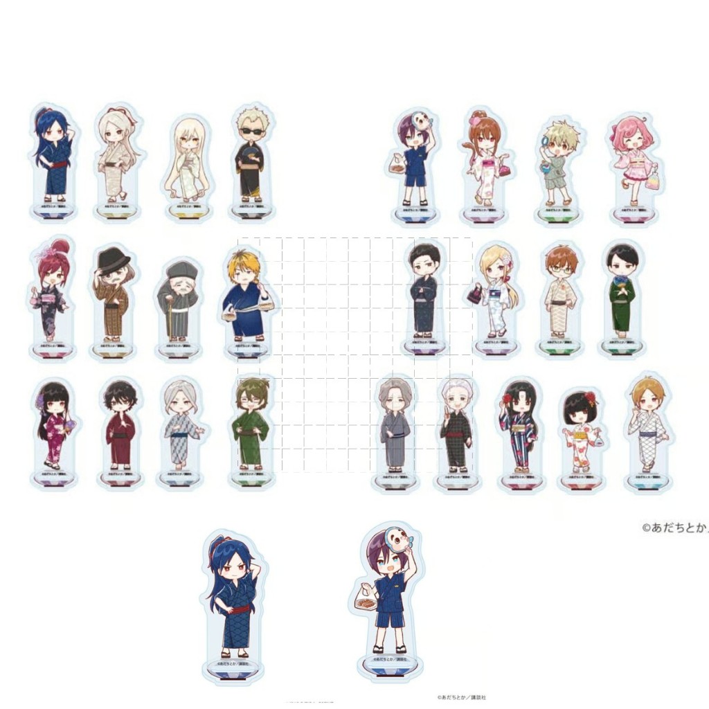 Noragami Yukata Yato Hiyori Yukine Ebisu Kofuku อะคริลิครูปอะนิเมะคอลเลกชันของขวัญ