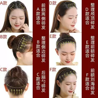 ประณีตโบว์รูปไข่ลายจุดเรียบกลับหัวหวีที่เรียบง่ายทุกการแข่งขันผมหวีผมกันลื่น