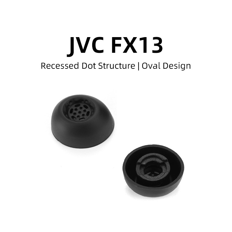 JVC EP-FX13 Spiral Dot Pro SF เคล็ดลับหู
