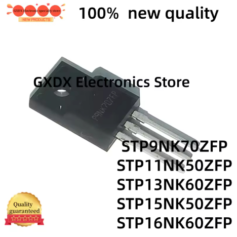 5PCS STP9NK70ZFP STP11NK50ZFP STP13NK60ZFP STP15NK50ZFP STP16NK60ZFP P9NK70ZFP P11NK50ZFP P13NK60ZFP
