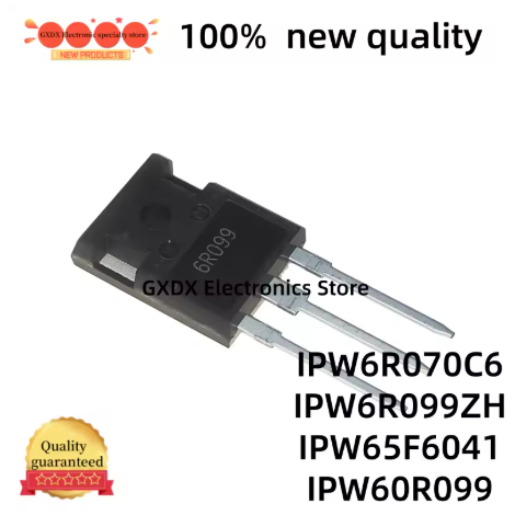 5PCS Original 6R099 6R070C6 6R099ZH 65F6041 TO-247 IPW6R070C6 IPW6R099ZH IPW60R099 IPW65F6041 คุณภาพ