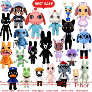 Roblox โรงพยาบาลสัตว์‌ Anomaly Plush Ren Inter Rabbit ตุ๊กตาของเล่นตุ๊กตาน่ารักเลขานุการสุนัขตุ๊กตาสําหรับสาวแฟนของขวัญวันเกิดเด็ก