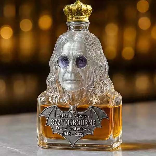 Ozzy Osbourne 29th Anniversary ขวดวิสกี้ Collectible Rock Bar Decor