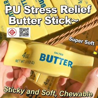 [🇹🇭⚡12Hจัดส่ง] 4 ชิ้น 23.5 ซม.บีบของเล่น Butter Stick Squishy ของเล่นช้า Rising Fidget ความเครียดบรรเทาบีบบาร์อิฐ Soft Sensory ความวิตกกังวลออทิสติกของขวัญสําหรับเด็กผู้ใหญ่