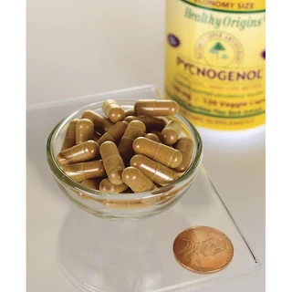 ของแท้ 100% Healthy Origins Pycnogenol 100 มก. French Pine Bark Antioxidant Gluten Free Skin SupportBuy 1 ฟรี 1