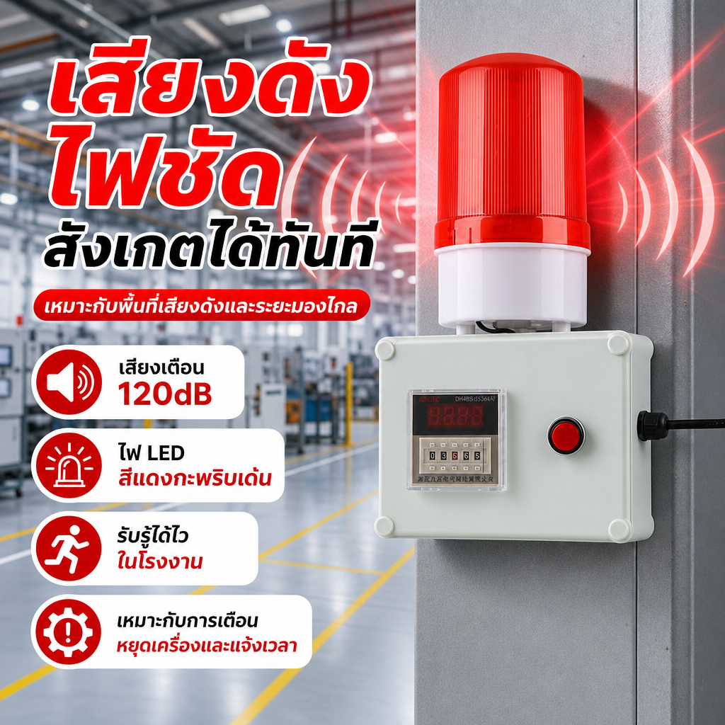 นาฬิกาปลุกตั้งเวลาอัจฉริยะอุตสาหกรรม วนซ้ำไม่สิ้นสุด นับขึ้นและลง เซ็นเซอร์อินฟราเรด นาฬิกาปลุกเตือน