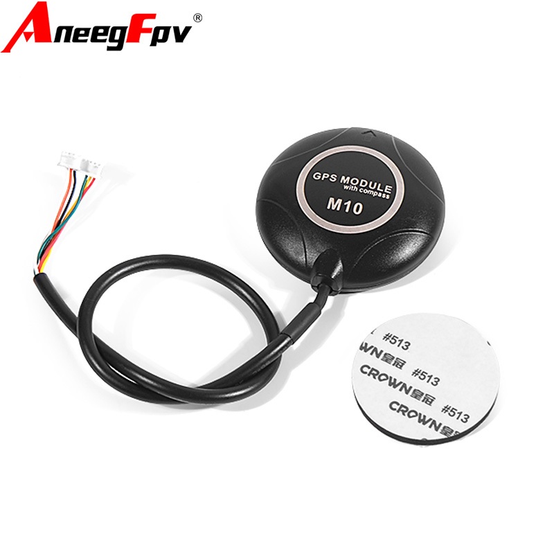AneegFpv M10 GPS HMC5883L เข็มทิศสนับสนุน GPS L1 C/A GLONASS L10F BeiDou B1l สําหรับ Pixhawk PX4 APM