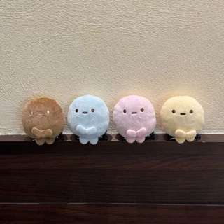 Sumikkogurashi กิ๊บติดผมน่ารักปาล์มผง Dumpling Plush Duckbill คลิปผ้าโพกศีรษะ