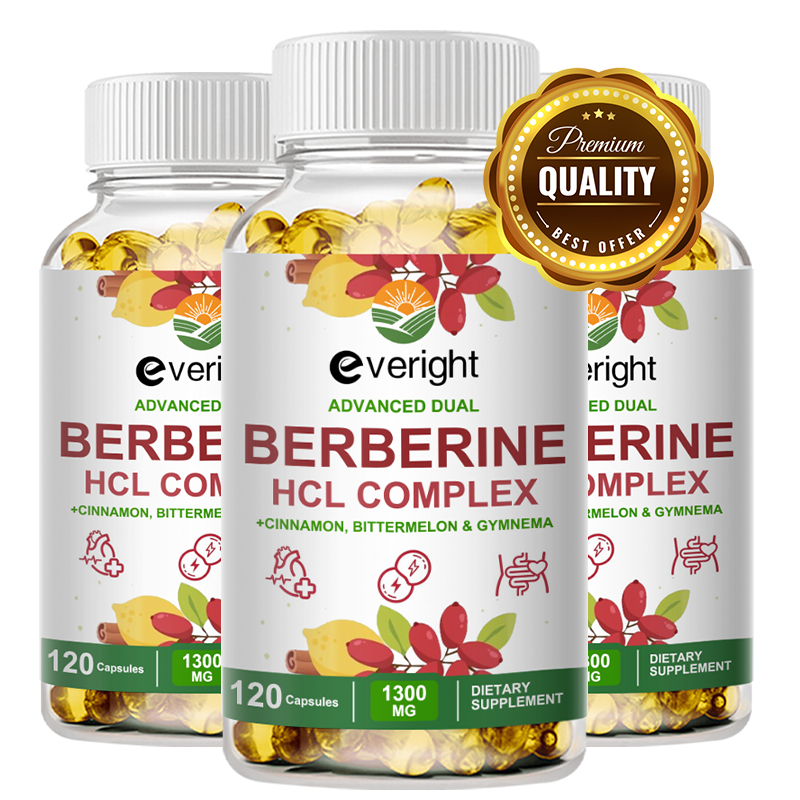 อาหารเสริม Berberine Ceylon Cinnamon Bitter Melon สําหรับการจัดการน้ําหนัก โรคหัวใจ กลูโคสเพื่อสุขภาพ