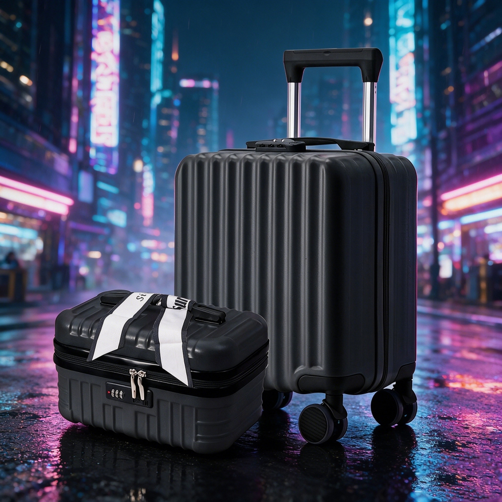 Mini 14 นิ้วกระเป๋าเดินทาง + 16 นิ้วกระเป๋ากระเป๋าเดินทางขนาดเล็ก Boarding Capable