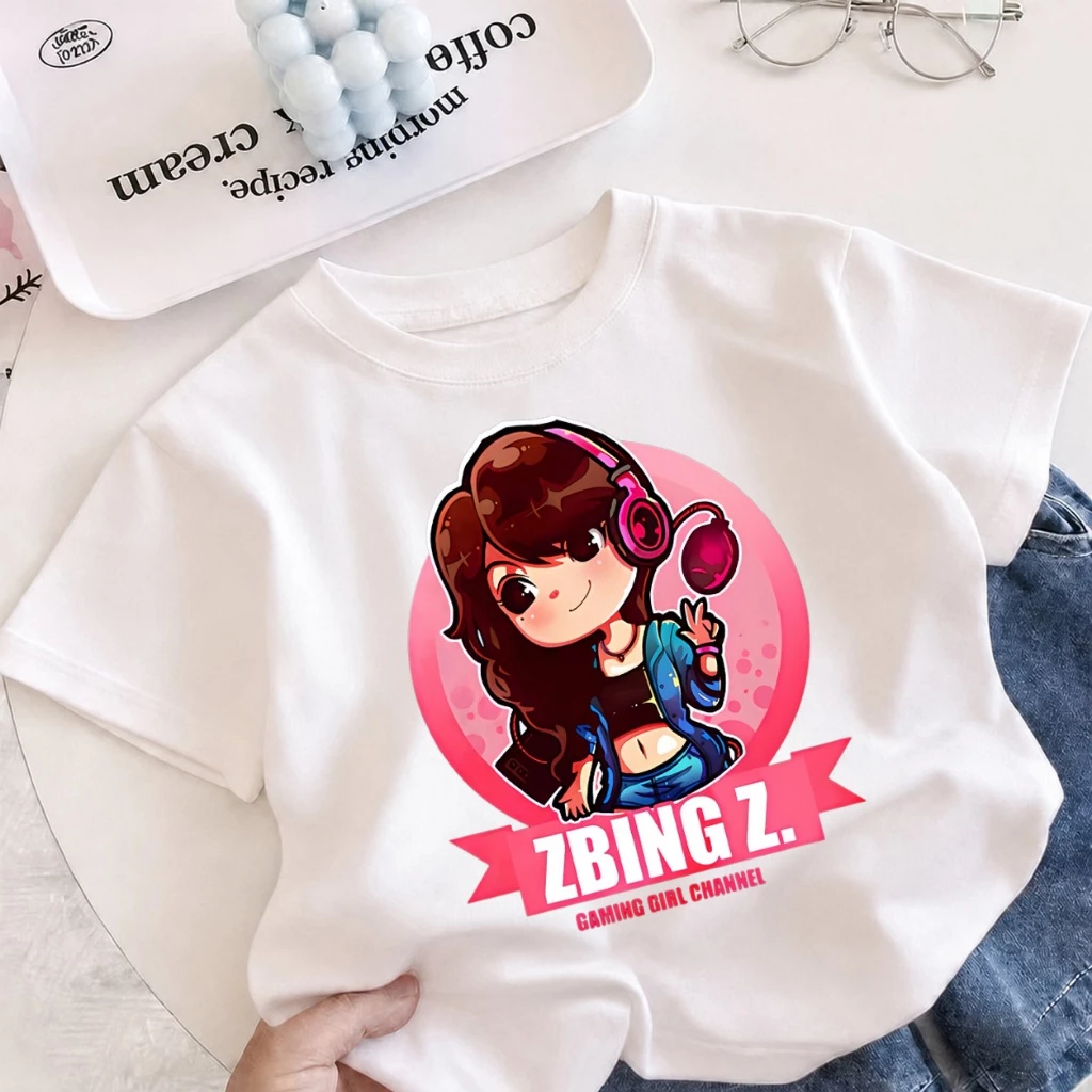 【พร้อมส่ง】COD เสื้อยืดเด็กแขนสั้น ลาย Zbing Z. สุดฮิต เนื้อผ้านุ่ม ระบายอากาศดี ใส่สบาย เหมาะสำหรับเด็ก