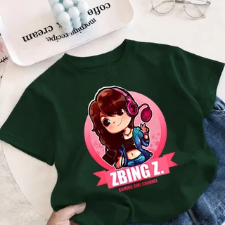 【พร้อมส่ง】COD เสื้อยืดเด็กแขนสั้น ลาย Zbing Z. สุดฮิต เนื้อผ้านุ่ม ระบายอากาศดี ใส่สบาย เหมาะสำหรับเด็ก