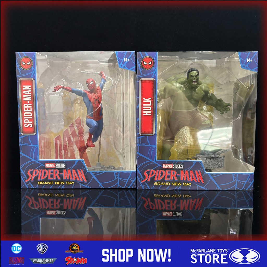 [มีในสต็อก] McFarlane Toys Marvel Spiderman Brand New Day Studios Collection1:10th Figure
