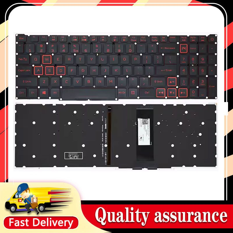 แป้นพิมพ์แล็ปท็อปใหม่สําหรับ ACER N18I2 N18I3 N18C3 N18C4 AN515-43 AN515-54 AN515-55 AN715-51 ตัวอัก