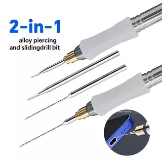 2 ใน 1หักสกรูสกัดเจาะบิตเหล็กทังสเตนเสียเกลียวกําจัดบิตซ่อมโทรศัพท์มือถือสกรูเอาออกเครื่องมือด้วยกล่องเก็บ