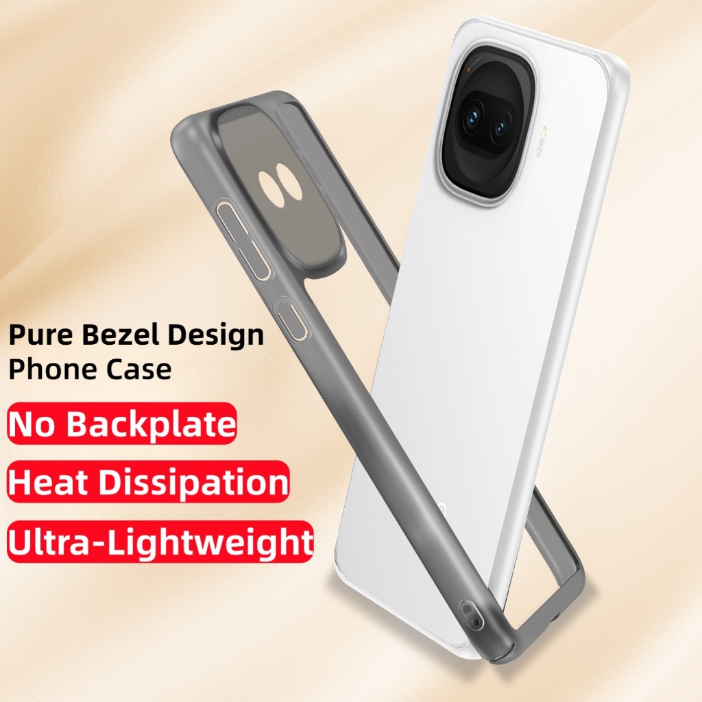ปลอกสําหรับ vivo iQOO 15R iQOO15R iQ0015R เคสโทรศัพท์ Backplate-less Superior การกระจายความร้อนฝาครอ