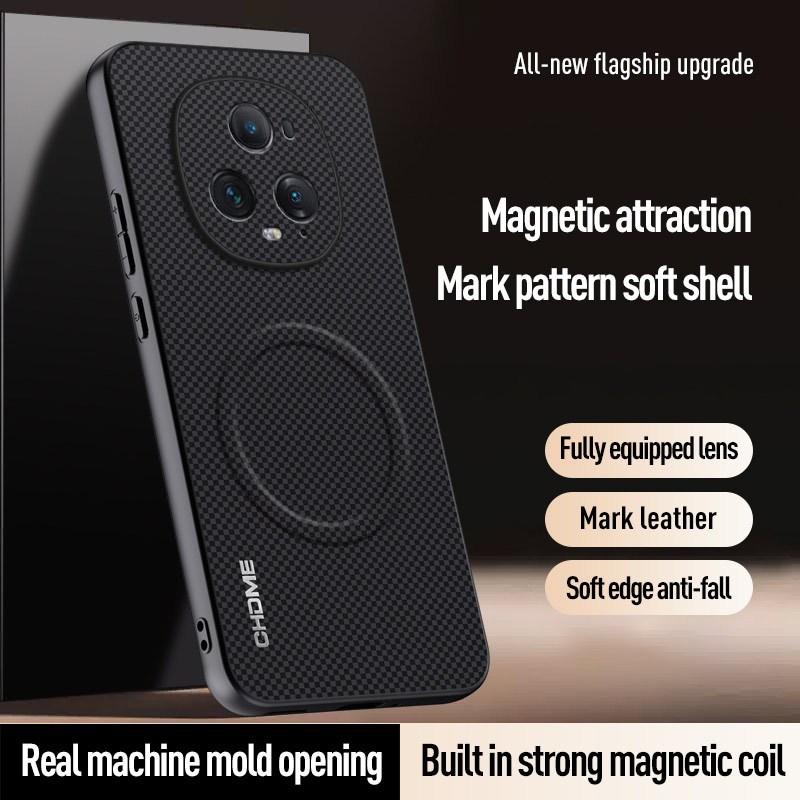 ปลอกสําหรับ Honor Magic5 Ultimate Magic5Ultimate Magic5U/5 Ultimate เคสโทรศัพท์หรูหราแม่เหล็กชาร์จไร