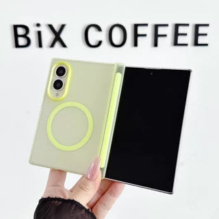 Soft Touch Magnetic พับเคส Samsung Galaxy Z Fold 8 Ultra Z Fold 8/7/6/5 Case PC ป้องกันการลื่นไถล เปลือกโทรศัพท์พับของซัมซุง