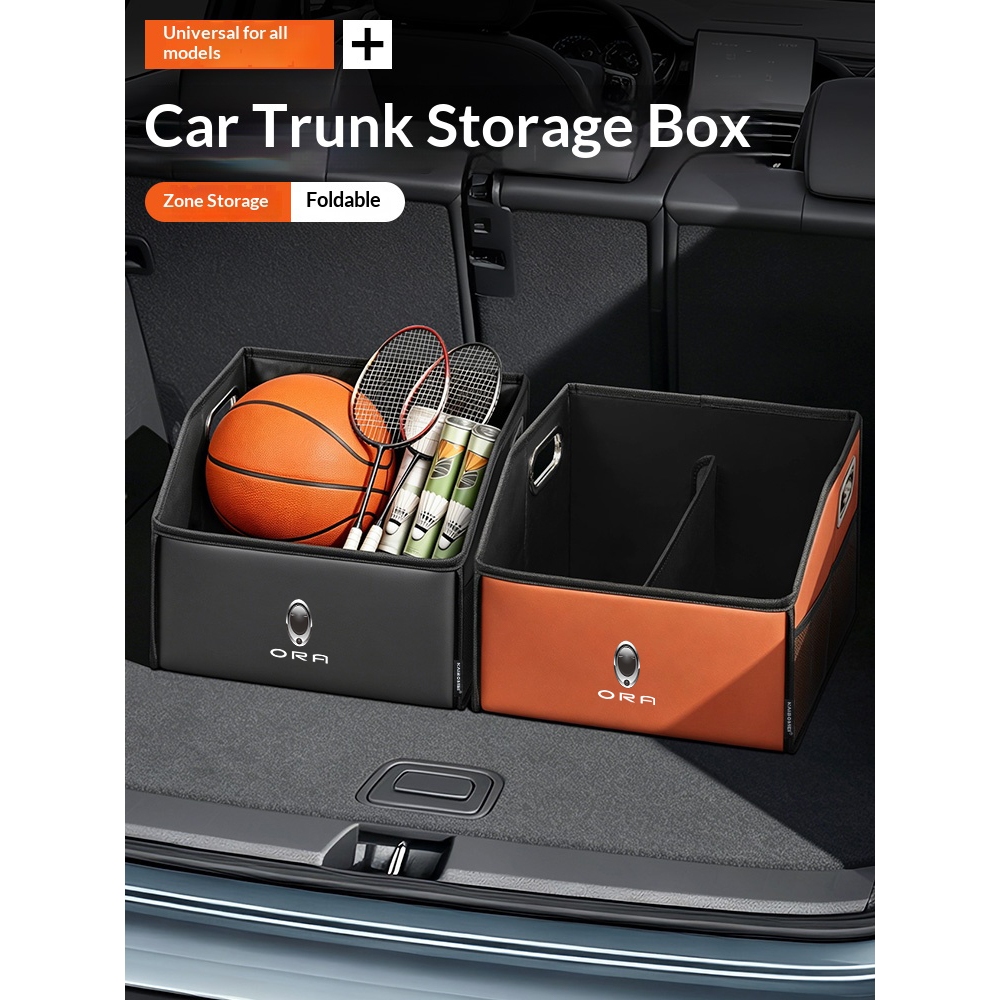 รถ Trunk กล่องเก็บรถ Cargo Boot เครื่องมือสําหรับ ORA IQ Punk Cat สีขาวแมว R1 R2 Lunky Cat GT บัลเล่