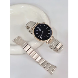 สุภาพสตรีเอวเล็กสแตนเลส Non-Fading One Steel Band ผีเสื้อสายคล้องคอสําหรับ Garmin Venu4 Venu3s Vivoactive 6 5 Forerunner 970 570 255 265 245 18 มม.20 มม.22 มม.