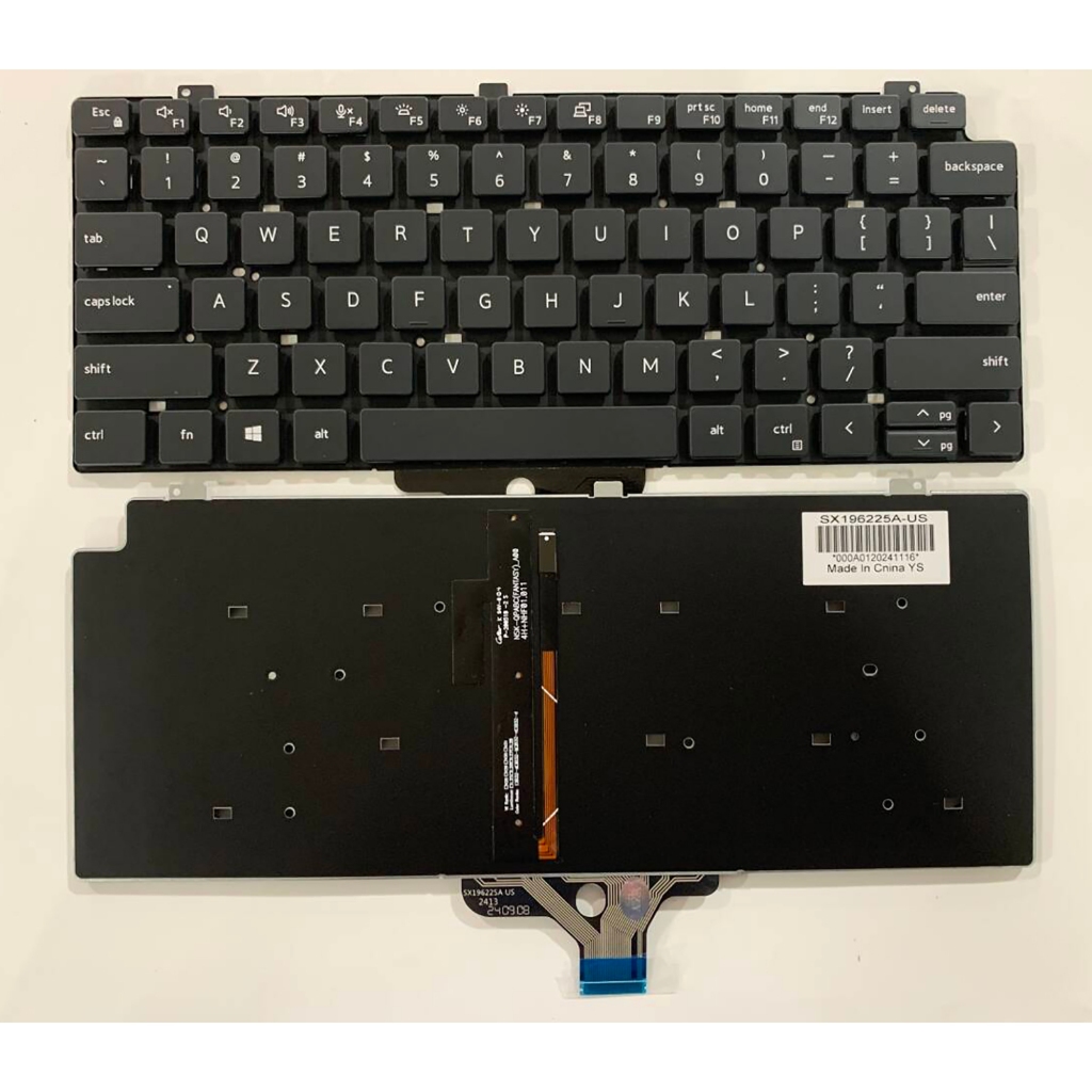 US แป้นพิมพ์แล็ปท็อปสําหรับ DELL LATITUDE 13-7300 7310 E7320 5320 P33S P133G