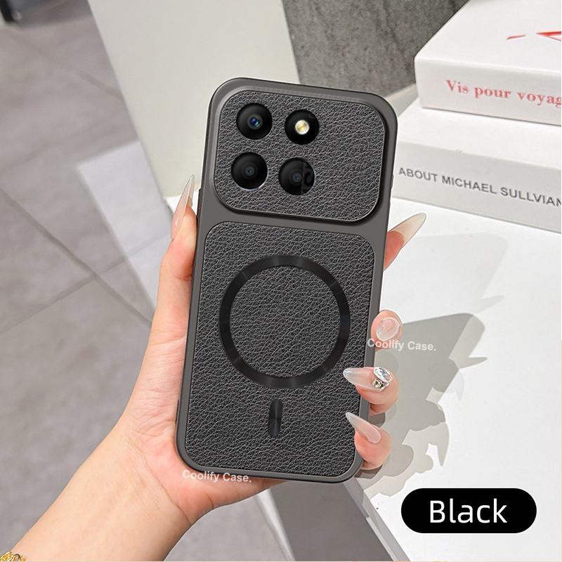 เคสแม่เหล็กสําหรับ Honor x7D X8c X8a X8b X6a X6c X6b X5b X5c Plus [สามารถเปลี่ยนทันทีเป็น IPhone 17]