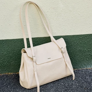 JONBAG กระเป๋าหนังสไตล์คลาสสิกทันสมัย กระเป๋าสะพายไหล่ สำหรับสตรี