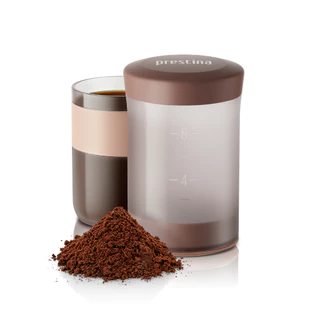 WACACO Prestina, All-in-1 Portable French Press Coffee Maker, Folding Manual Brewer for Camping, Hiking & Travel, ทําความสะอาดง่าย