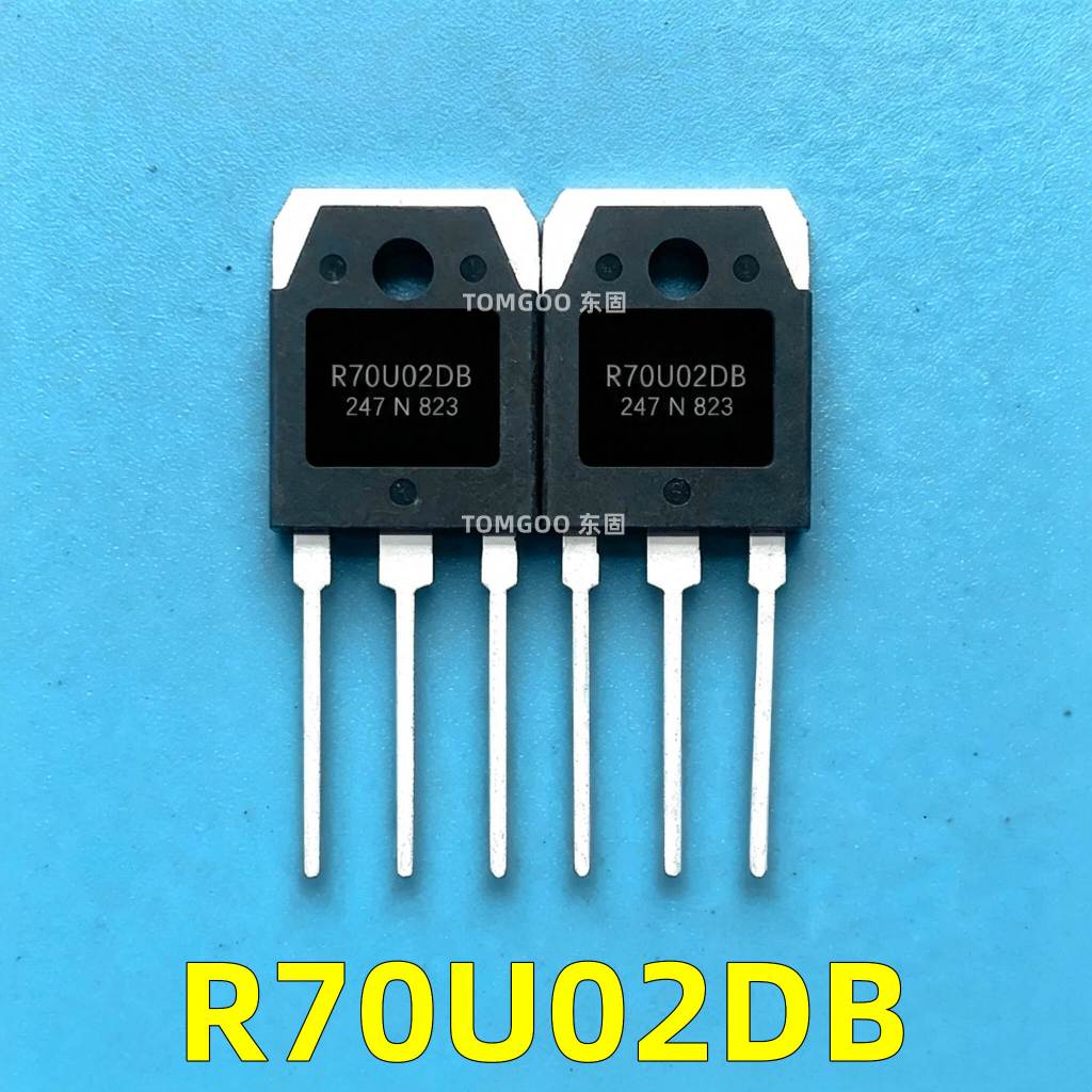 R70U02DB ในสต็อก TO-3P ไดโอดการกู้คืนอย่างรวดเร็ว 70A 200V ทดสอบดี