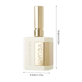 XEIJAYI 15ml-Classic Milky White Gel Nail Polish ทนทาน เหมาะสําหรับการใช้งานทุกวัน