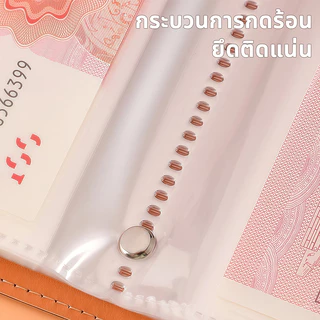 สมุดออมเงิน ใส่ได้ 100 แผ่น สมุดโน๊ตสมุดบัญชี ท้าทายออมเงิน Savings Book บันทึกการออม เก็บเงิน ใส่ 10000บาทได้